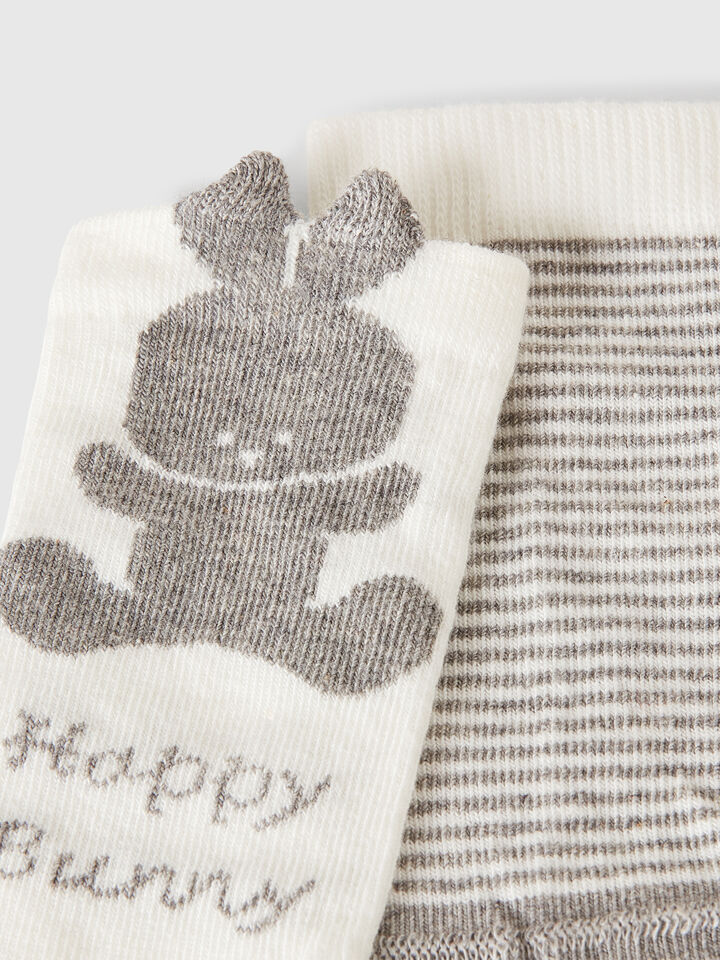 KNITTED SOCKS PAIR 2 New Born (0-18 months) image number 2